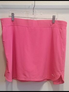 Slazenger Women’s XXL Pink Performance Skort – Golf & Tennis Athletic Skirt